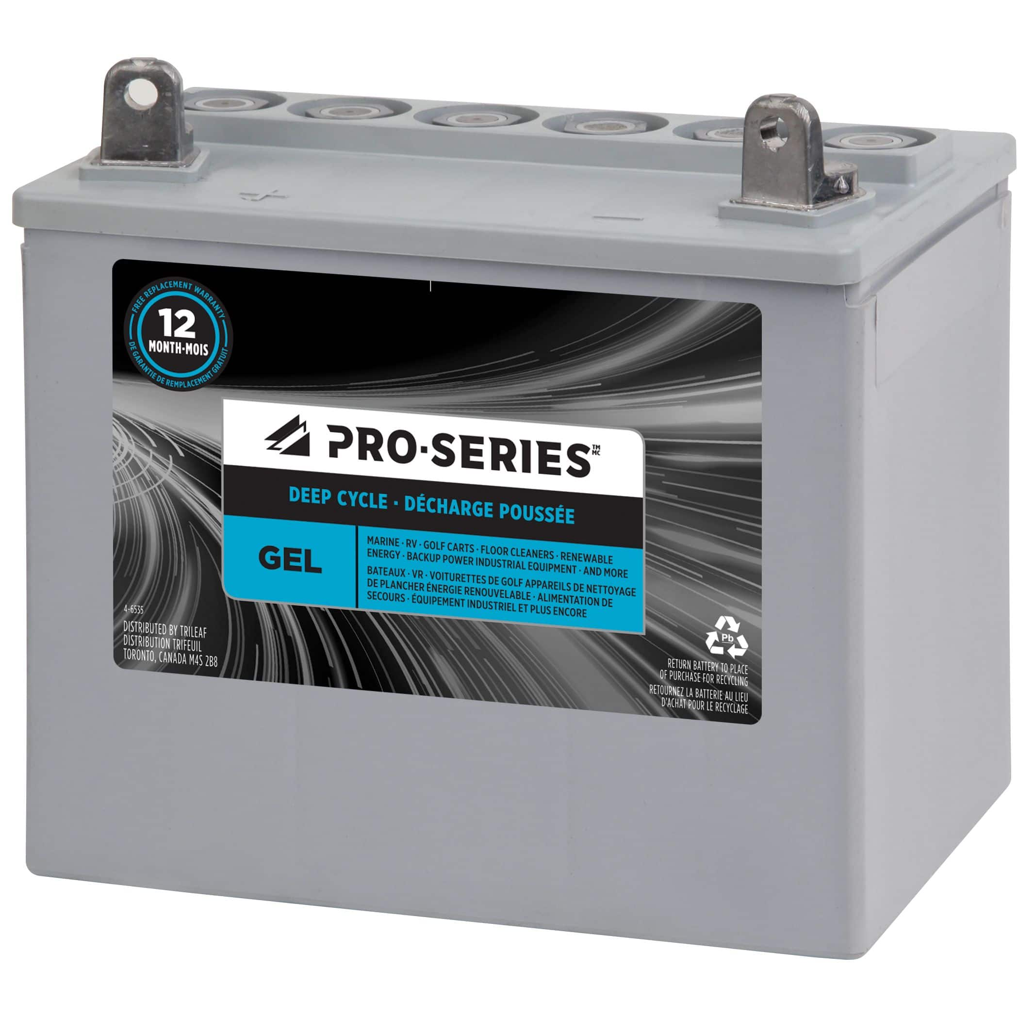 PRO SERIES Gel Group Size U1 Battery Canadian Tire