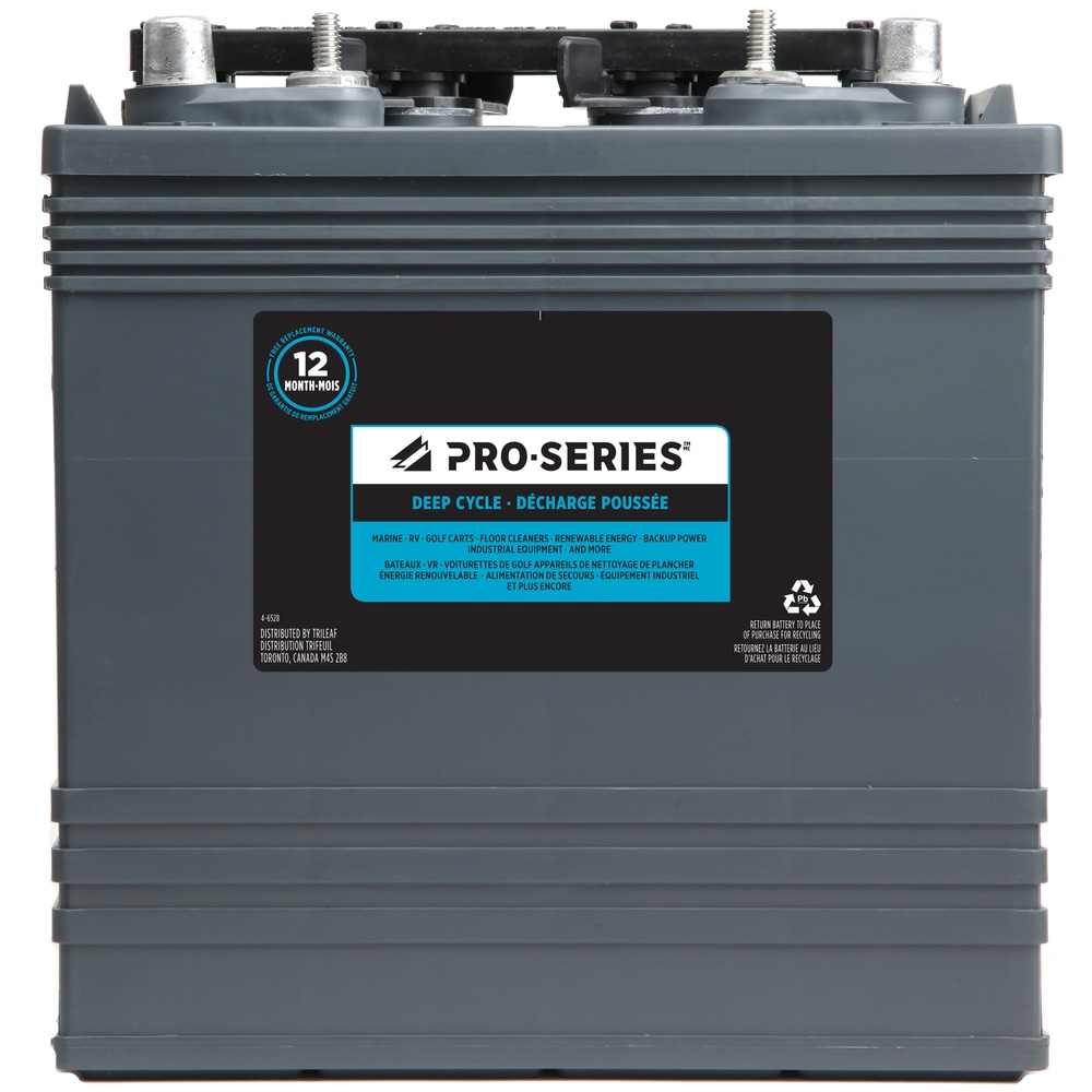 ProSeries Commercial Group Size GC8 8Volt Deep Cycle Auto/Car Battery Canadian Tire
