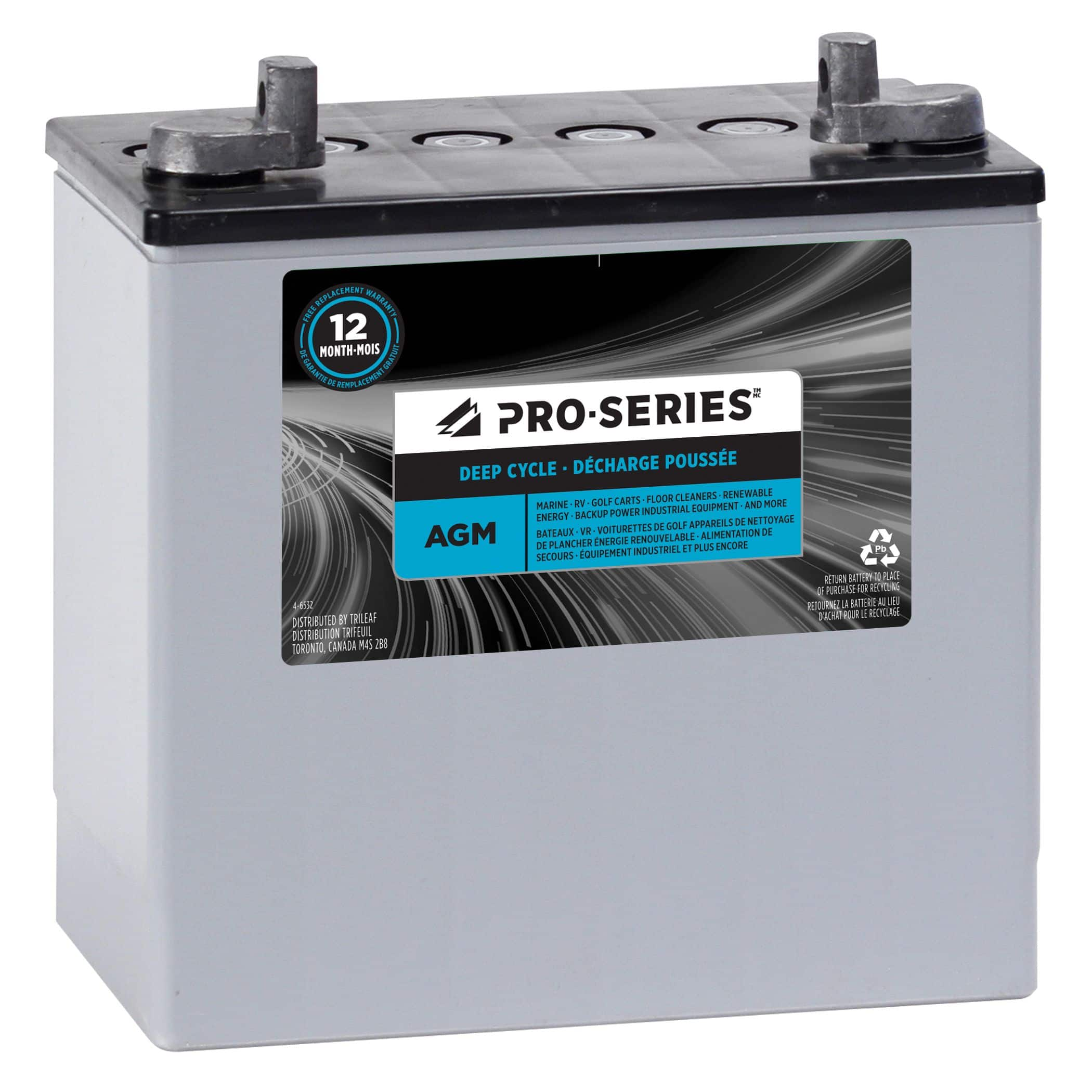 PRO-SERIES AGM Group Size 22NF 12-Volt 55 Ah Battery | Canadian Tire