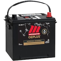 MOTOMASTER OEPLUS Group Size 26R Battery, 540 CCA Front_Angled_Right