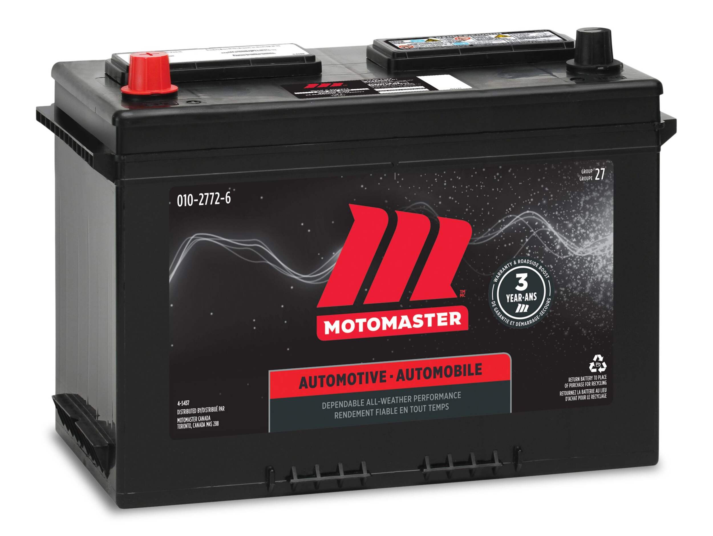 MOTOMASTER Group Size 27 Battery, 710 CCA Canadian Tire