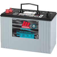 MOTOMASTER NAUTILUS AGM Group Size 31 Battery Front_Angled_Left