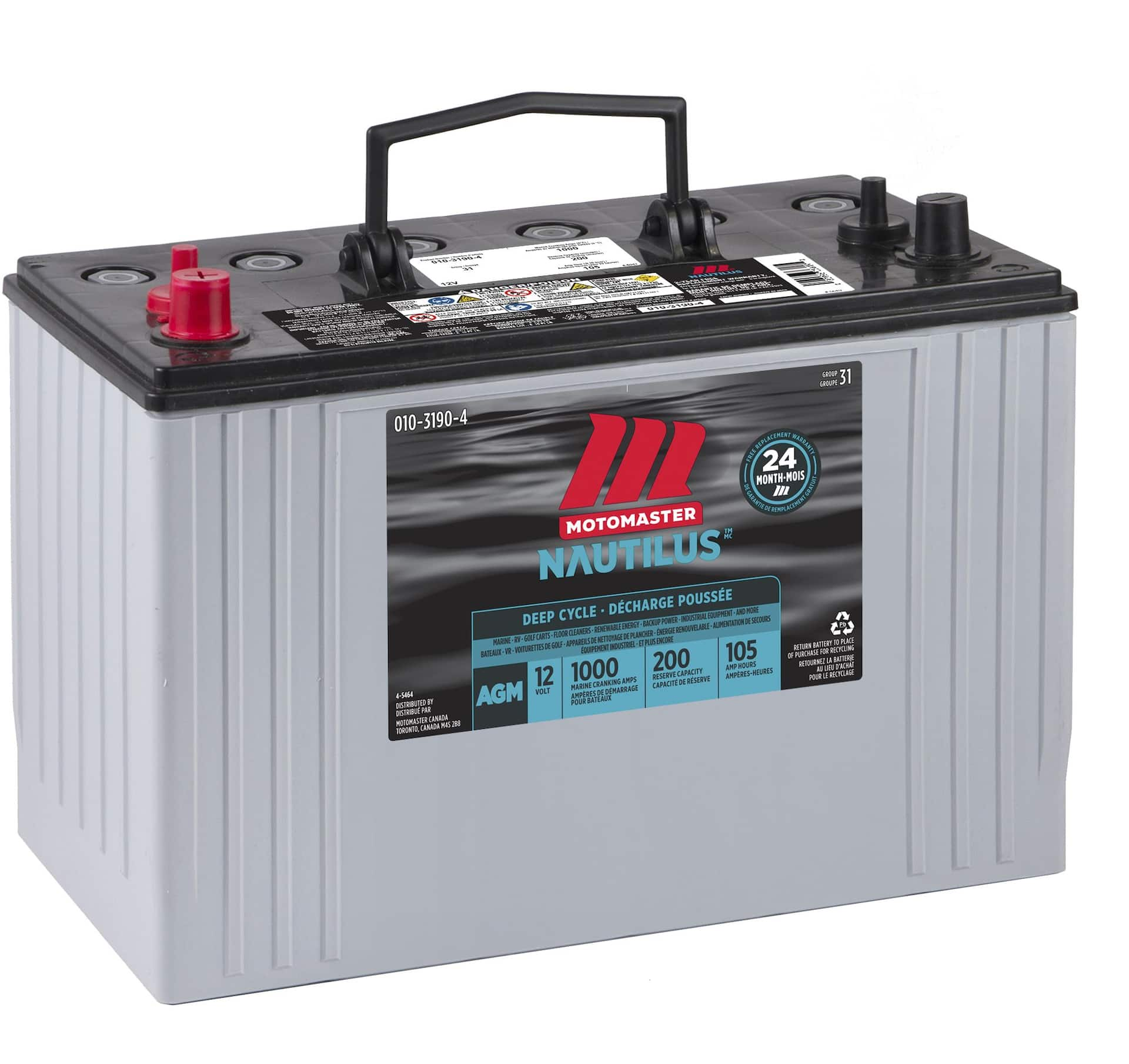 Marine battery deals canadian tire