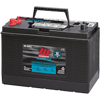 MOTOMASTER NAUTILUS Group Size 31 Heavy Duty Deep Cycle Battery Front_Three_Fourths_Angled_Left