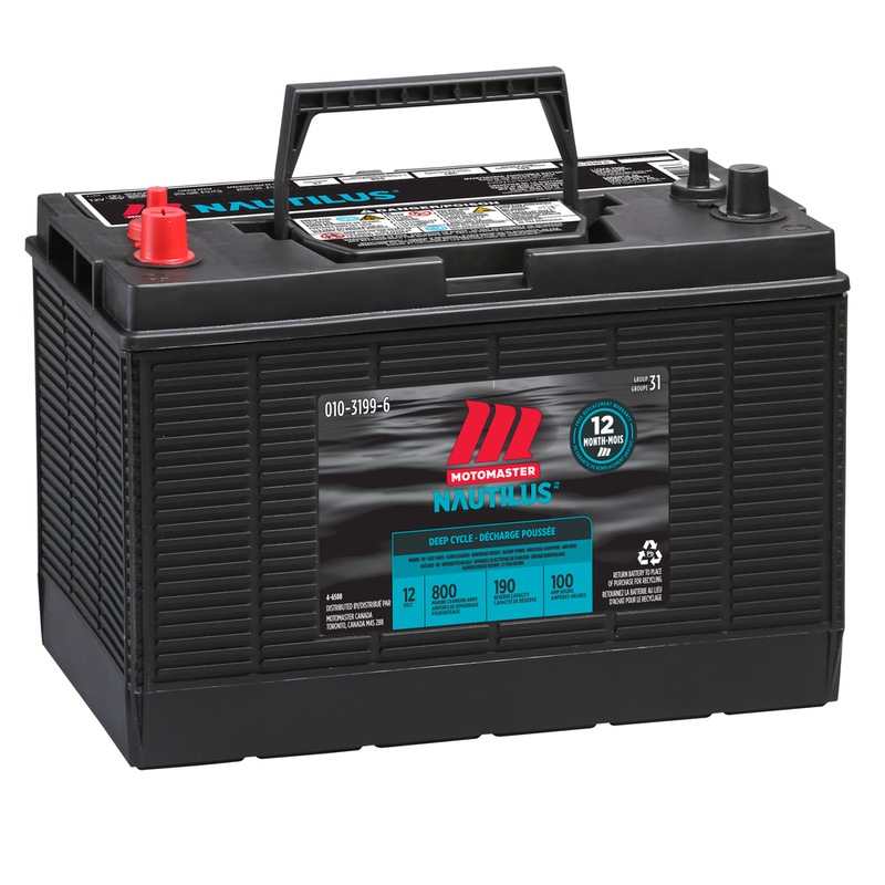 MOTOMASTER NAUTILUS Group Size 31 Deep Cycle Battery Canadian Tire
