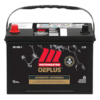 MOTOMASTER OEPLUS Group Size 34 Battery, 800 CCA Front_Elevated
