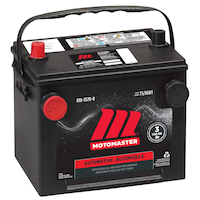 MOTOMASTER Group Size 75/86DT Battery, 650 CCA Front_Angled_Right