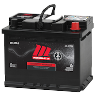 MOTOMASTER Group Size 47 (H5/L2) Battery, 600 CCA Front_Angled_Left