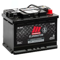 MOTOMASTER ELIMINATOR AGM Group Size 47 (H5/L2) Battery, 600 CCA Front_Angled_Right