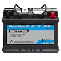 Certified Group Size 48 (H6/L3) Battery, 615 CCA Front_Elevated