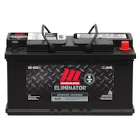 Batterie MotoMaster Eliminator AGM, groupe 49 (H8/L5), 850 ADF Front_Elevated