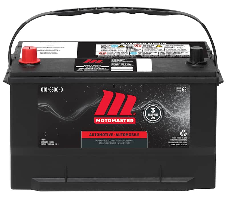 MOTOMASTER Group Size 65 Battery, 850 CCA | Canadian Tire