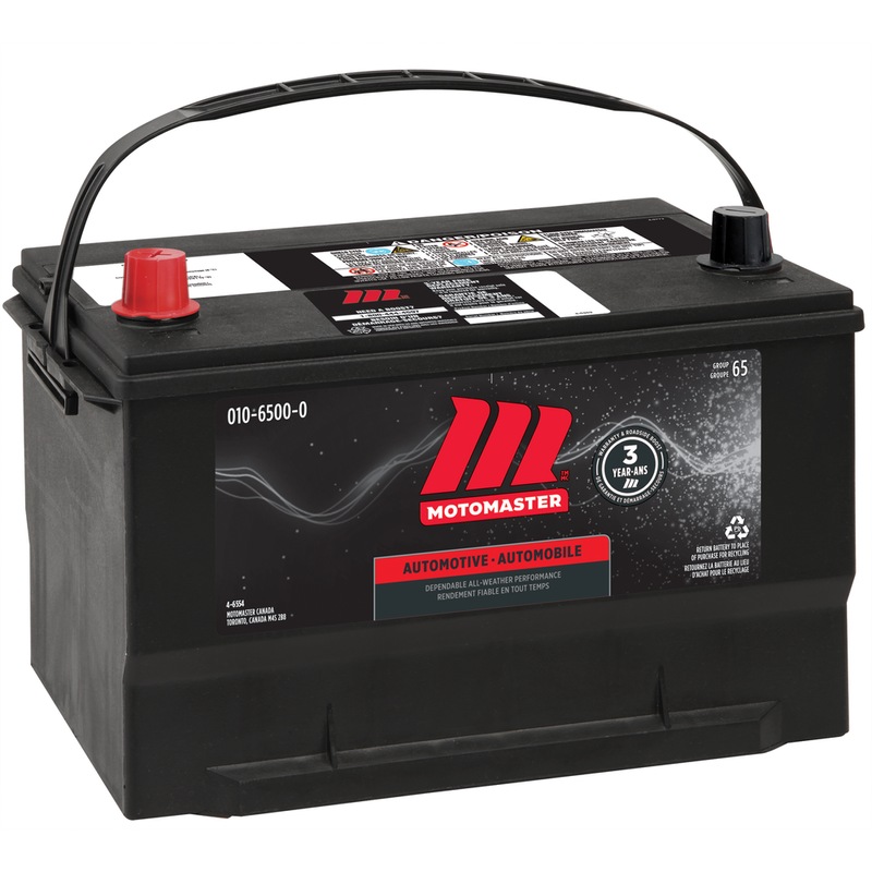 MOTOMASTER Group Size 65 Battery, 850 CCA Canadian Tire
