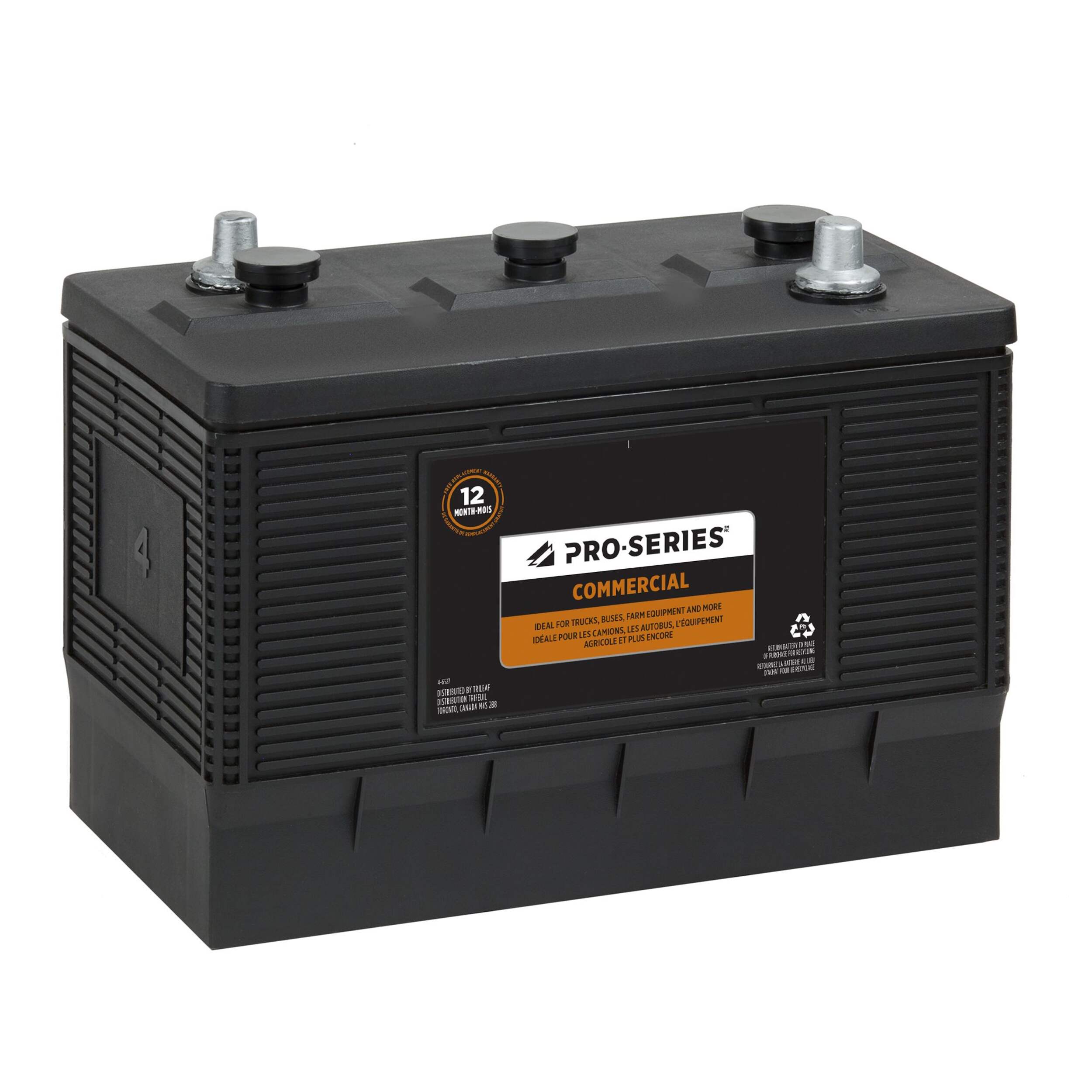 PRO-SERIES Commercial Group Size 4 6-Volt Battery Front_Three_Fourths_Angled_Right