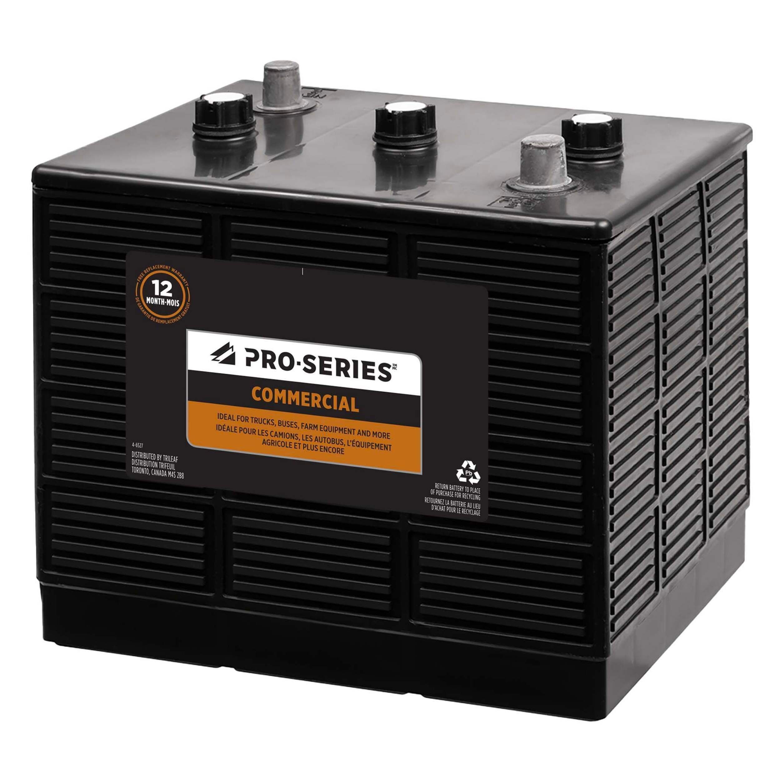 PRO-SERIES Commercial Group Size 2 6-Volt Battery Front_Angled_Left