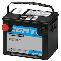 Certified Group Size 75 Battery, 575 CCA Front_Angled_Left