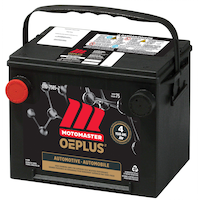 MOTOMASTER OEPLUS Group Size 75 Battery, 690 CCA Front_Angled_Left