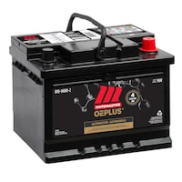MOTOMASTER OEPLUS Group Size 96R Battery, 600 CCA Front_Angled_Right