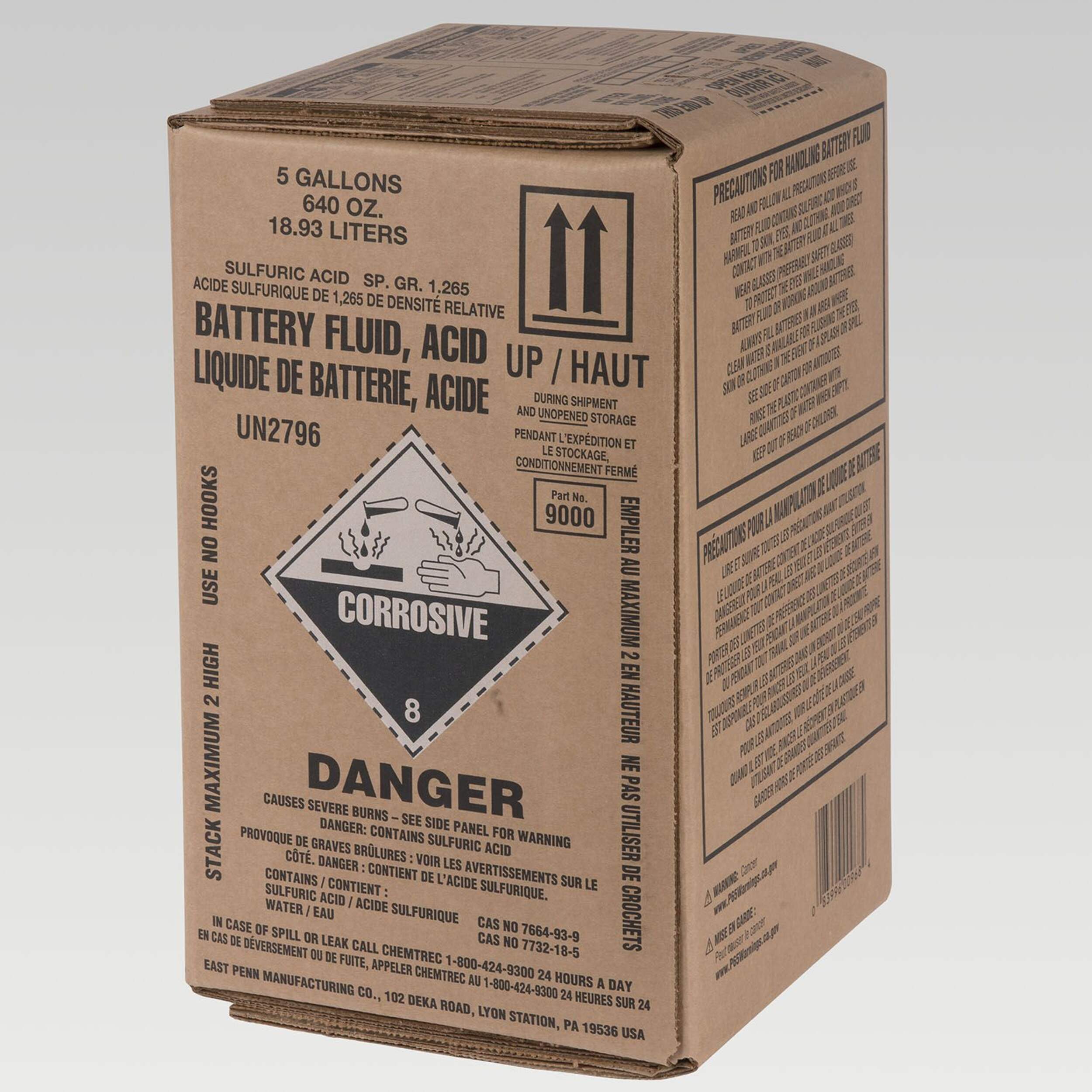 Battery Acid, 18.9-L Front_Three_Fourths_Angled_Left