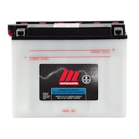 MOTOMASTER Powersports Battery, 16AL-A2 Front_Elevated
