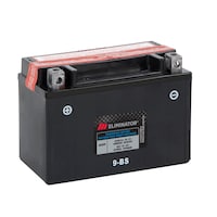 MOTOMASTER ELIMINATOR AGM Powersports Battery, 9-BS Front_Three_Fourths_Angled_Right