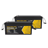 ROCKSOLAR 12V 200Ah Deep Cycle Lithium (LiFePO4) Battery