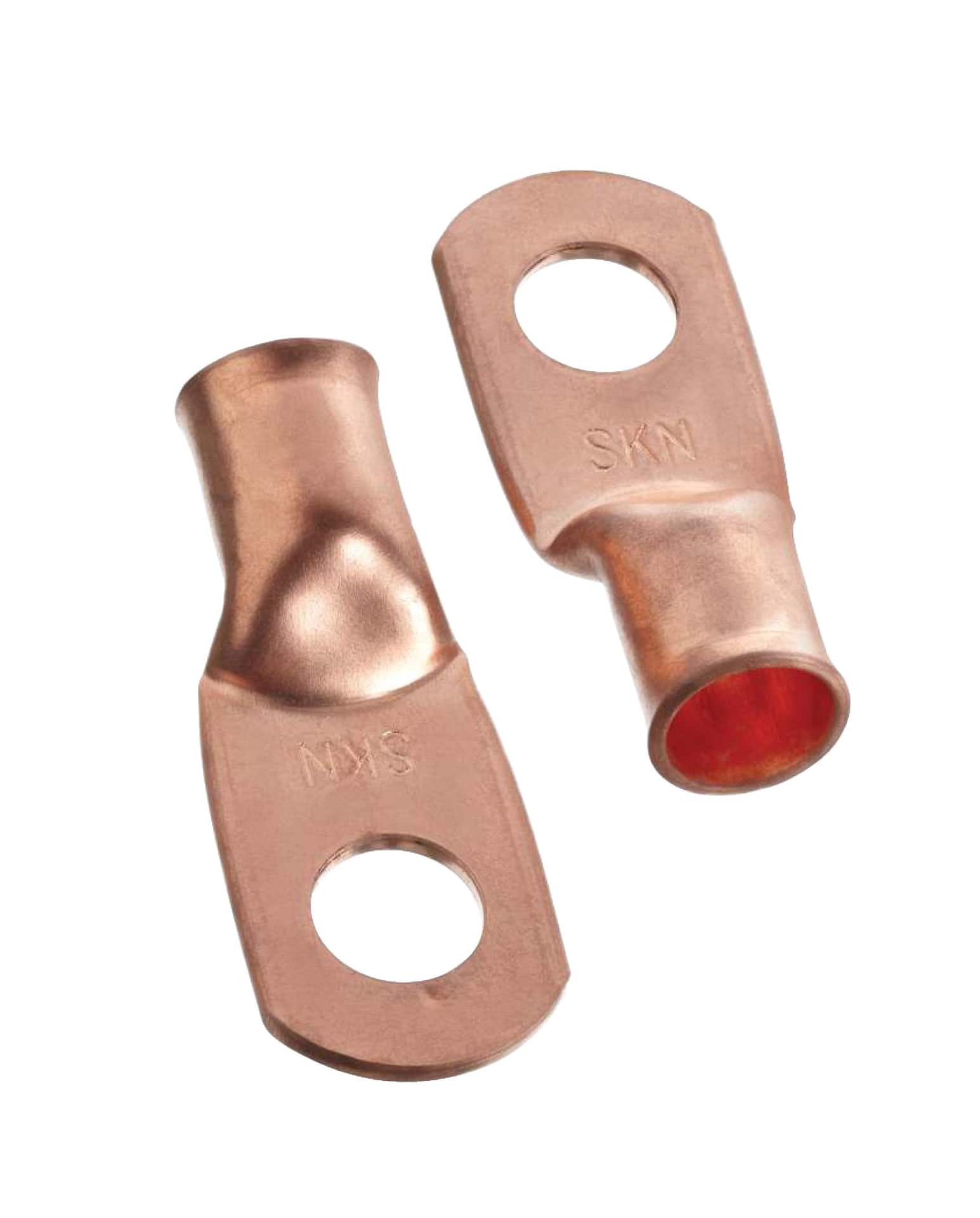 RING Type,PVC Insulated Thimble (Lug) COPPER 2.5 SQMM for easy termination  of electrical wires. (PACK OF 30 PCS) : Amazon.in: Home Improvement