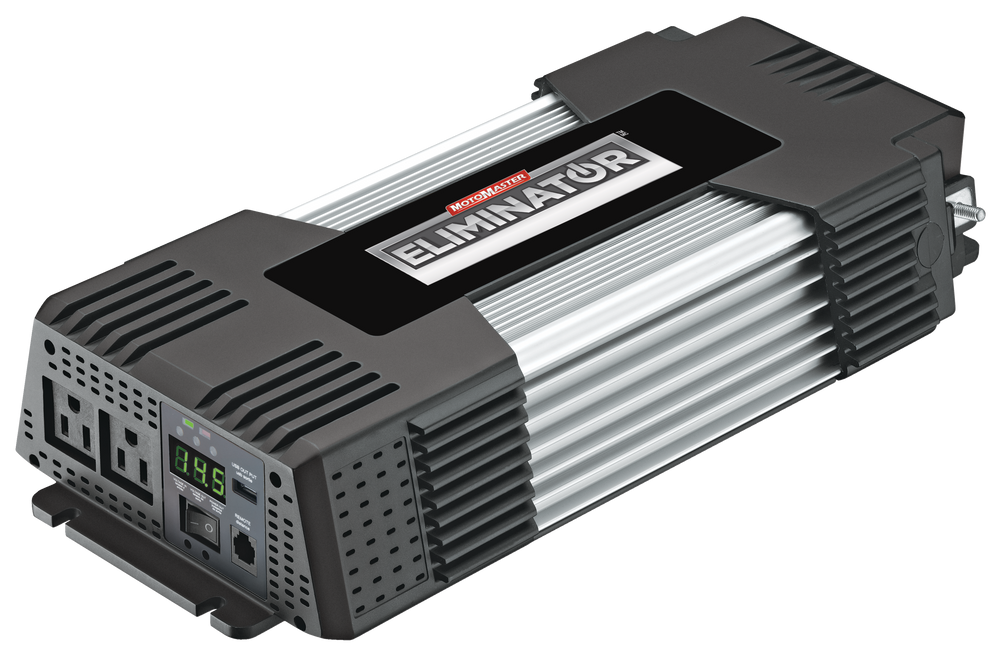 MotoMaster Eliminator Power Inverter, 1500W, Includes Wired Remote