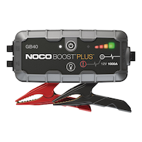 NOCO GB40 Boost Plus Booster Pack/Jump Starter, 1000-Amp, 12V Composite_or_Mixed