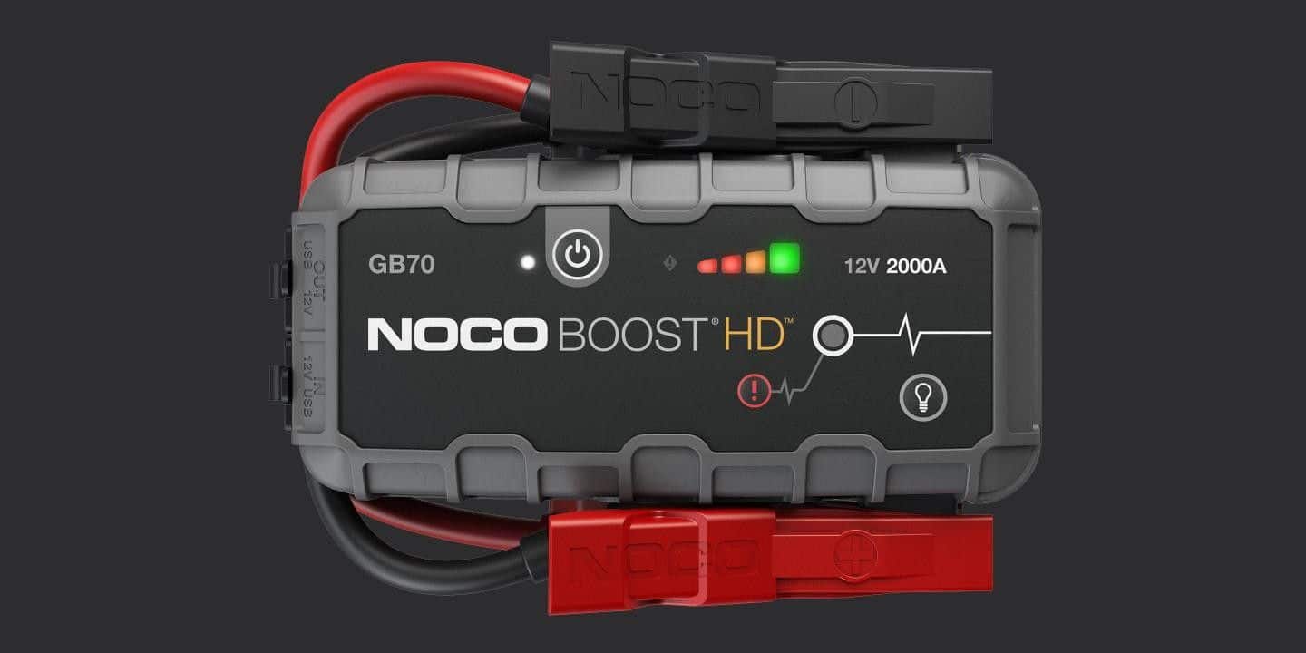GB70 Boost HD Booster Pack/Jump Starter, 2000-Amp, 12V NOCO Genius