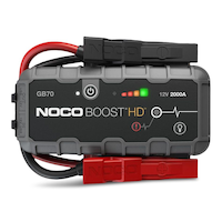 NOCO GB70 Boost HD Booster Pack/Jump Starter, 2000-Amp, 12V Front_Flat