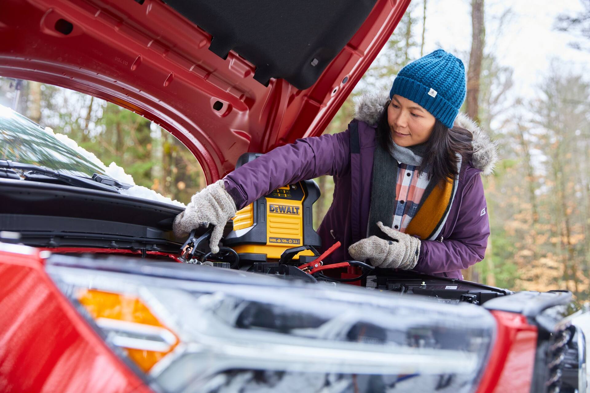 Dewalt jump starter and shop air compressor