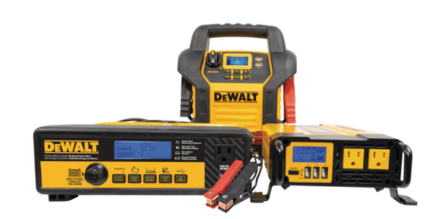 Dewalt Dxaej14ca Booster Pack Jump Starter, With Auto-stop Digital Air 