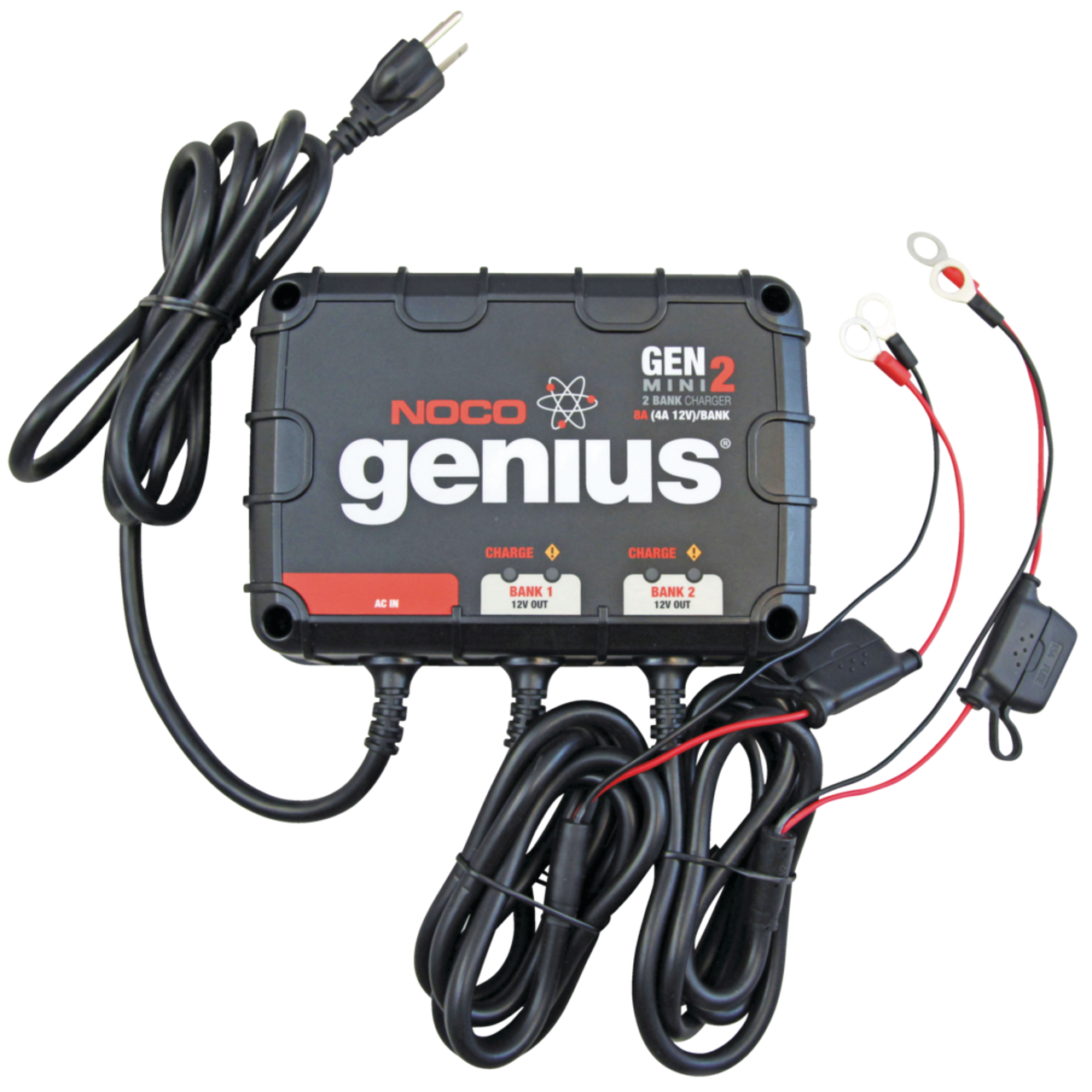 NOCO Genius GEN Mini 2 On board Battery Charger
