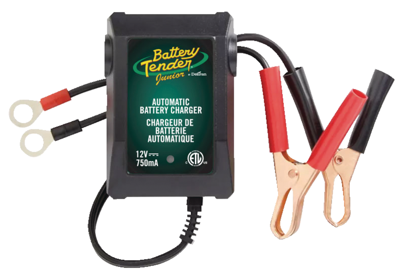 Battery Tender 8 Volt Junior, 1.25 AMP Car Battery Charger and