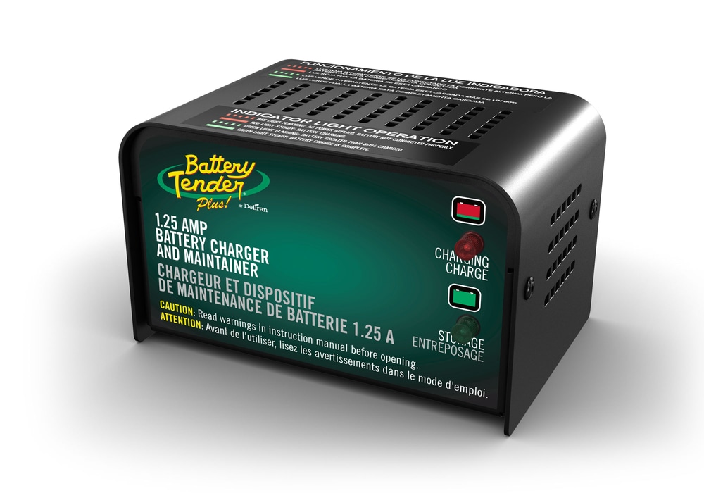 Battery Tender Plus Battery Charger/Maintainer, 1.25Amp, 12V Canadian Tire