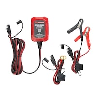 MotoMaster Simple Series Smart Battery Charger/Maintainer, Fully Automatic, 0.8-Amp, 12V Composite_or_Mixed