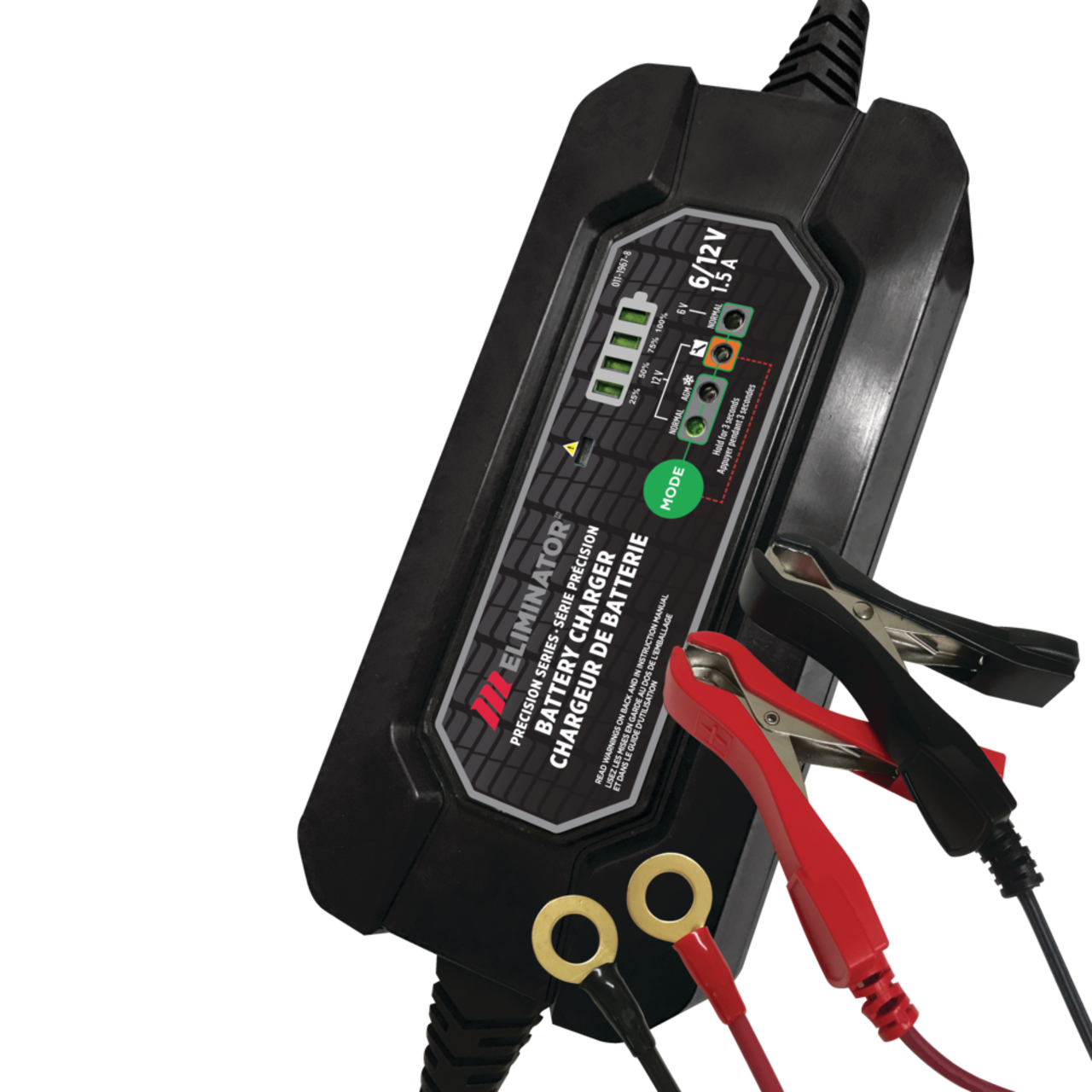 Chargeur d'entretien intelligent pour batterie 6 V / 12 V