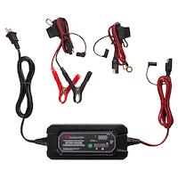 MotoMaster Eliminator Precision Series Smart Battery Charger/Maintainer, Fully Automatic, 4/1-Amp, 12V Composite_or_Mixed