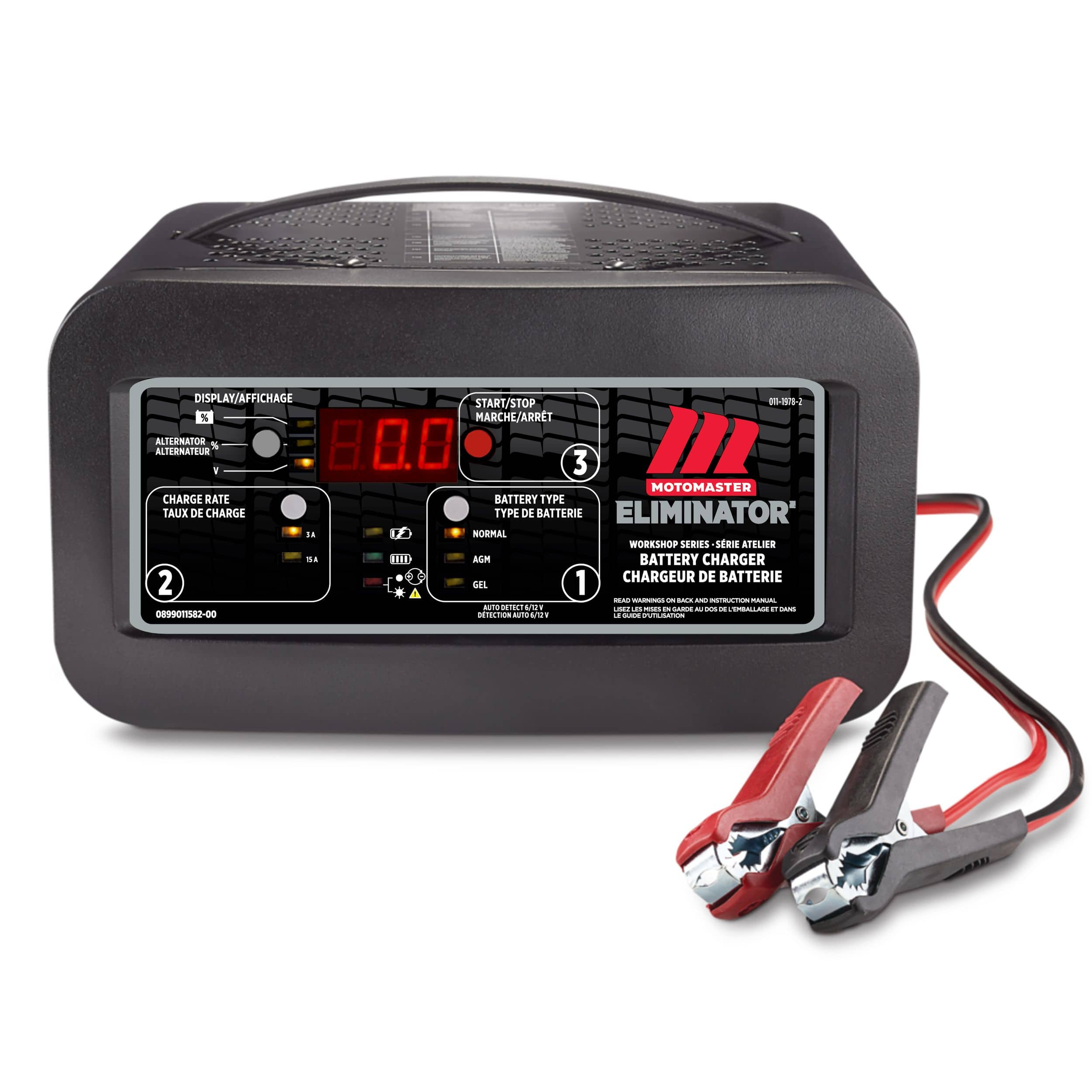 Motomaster 12v on sale battery charger