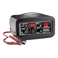 MotoMaster Eliminator Workshop Series Smart Battery Charger, Fully Automatic, 30/12/6-Amp, 6V/12V, with 80-Amp Engine Start Composite_or_Mixed