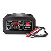 MotoMaster Eliminator Workshop Series Smart Battery Charger, Fully Automatic, 40/15/6-Amp, 6V/12V, with 125-Amp Engine Start Front_Flat