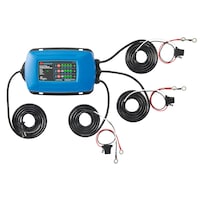 MotoMaster Nautilus 3-Bank Onboard Smart Battery Charger/Maintainer, Fully Automatic, 15-Amp, 12V