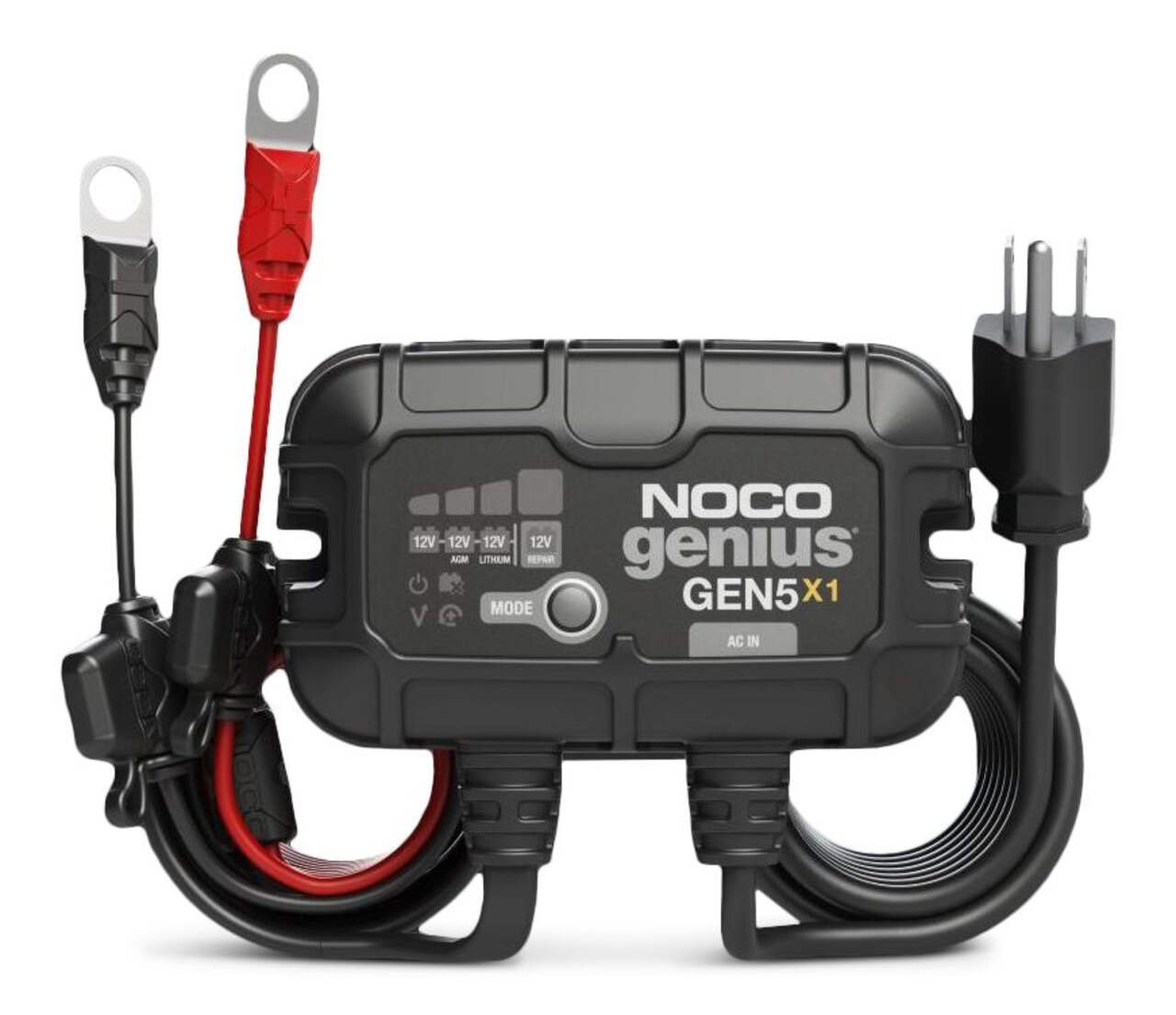 NOCO Genius 2D Direct Mount Battery Charger and Maintainer 12V 2 Amp