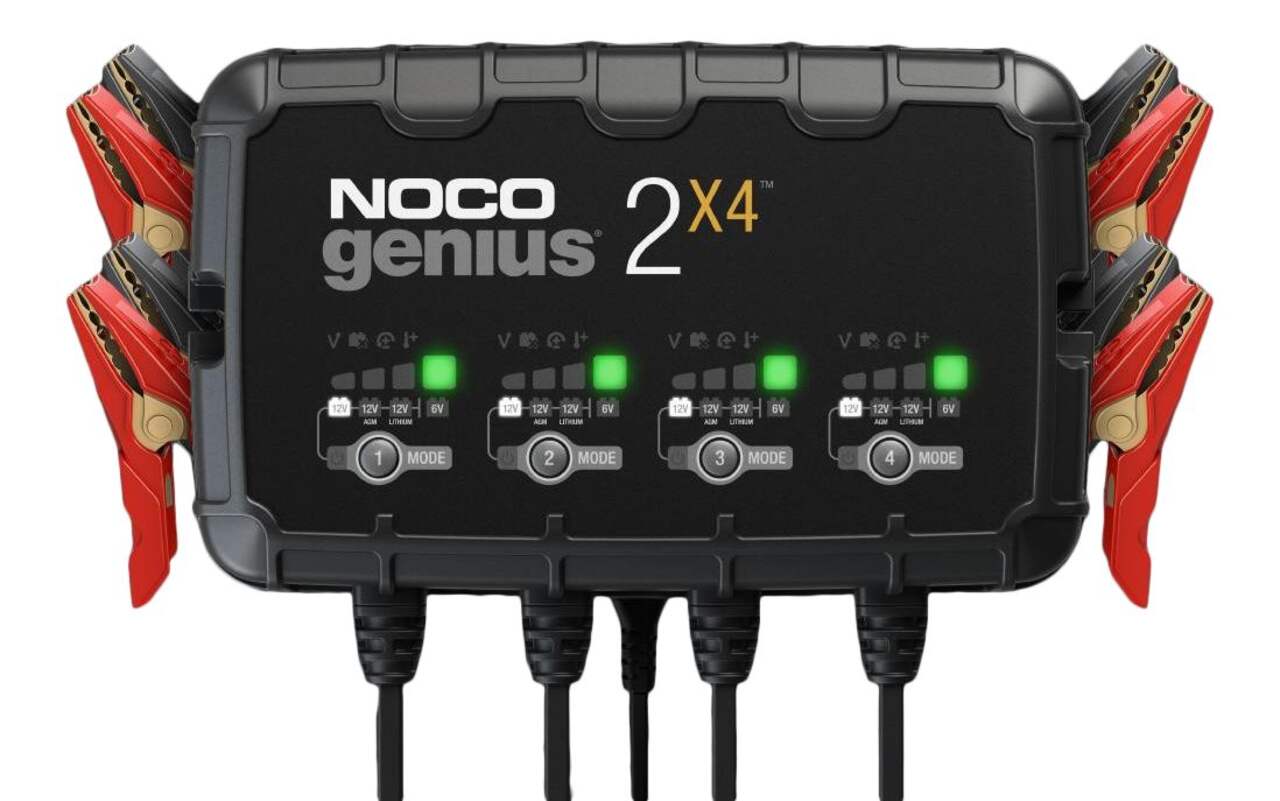 NOCO Genius - Chargeur de Batterie à 4 Banques - GENIUS2X4