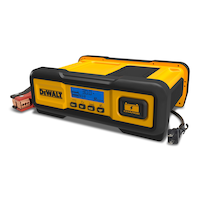 DEWALT DXAEC100CA 30-Amp Battery Charger/Maintainer with 100-Amp Engine Start, 12V Front_Angled_Left