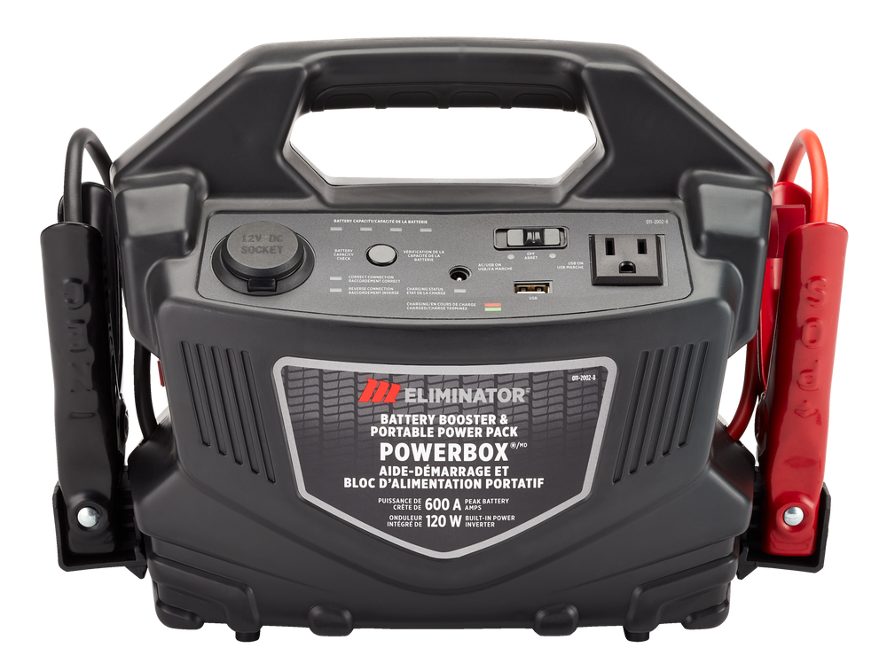 MotoMaster Eliminator PowerBox® Portable Power Pack & Battery Booster ...