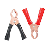 MotoMaster Battery Clamps, 50-Amp Overhead_Flat