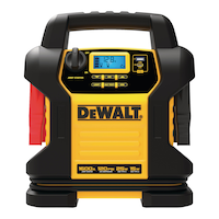 DEWALT DXAEJ14CA Booster Pack/Jump Starter, With Auto-Stop Digital Air Compressor, 1600 Peak Amp, 12V Front_Flat