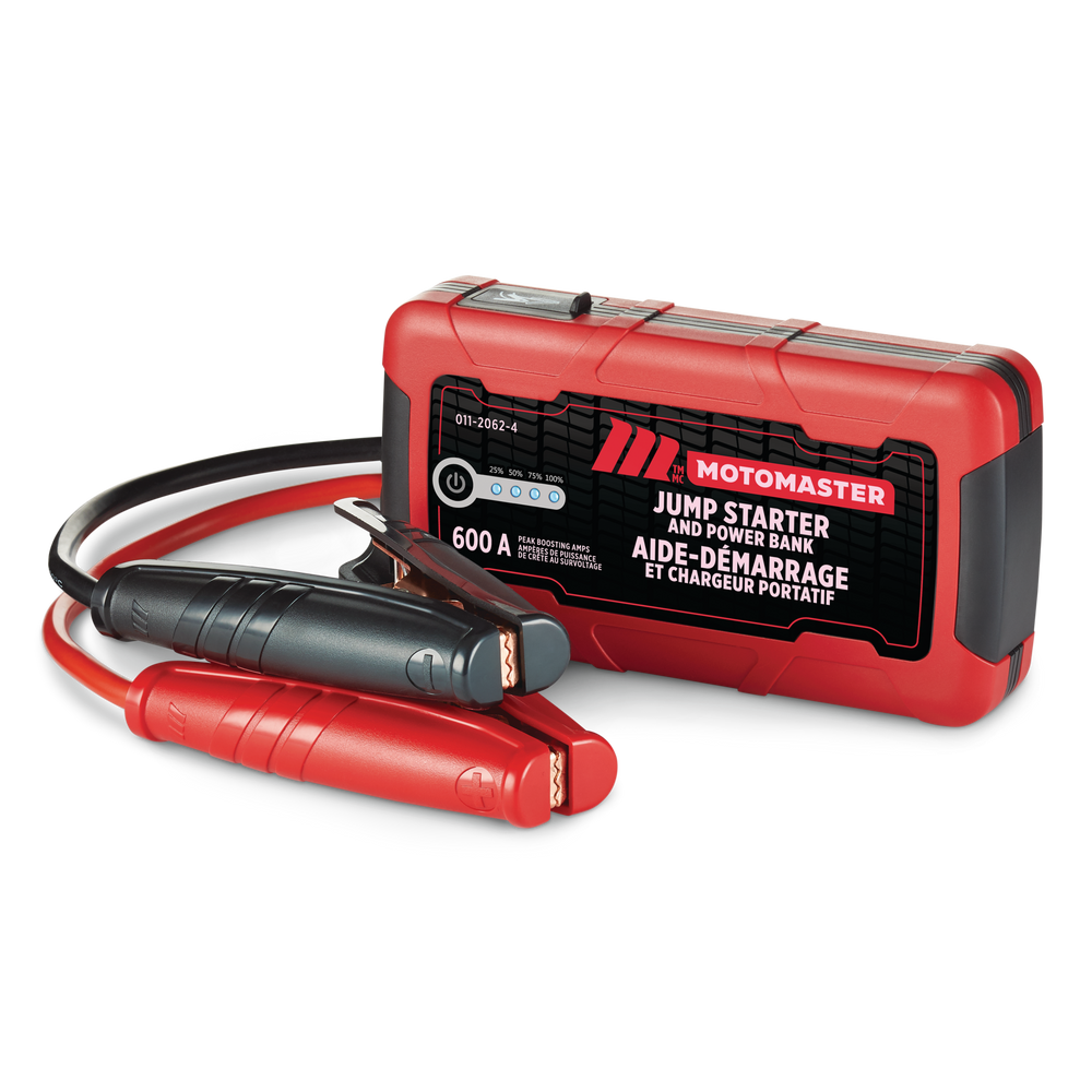 MotoMaster Booster Pack/Jump Starter & USB Power Bank, Lithium-ion, 600-Amp,  12V | Canadian Tire